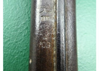 British 1907 Pattern Hooked Quillon Bayonet. 5th (Sandringham) Battalion. Norfolk Regiment.  #14