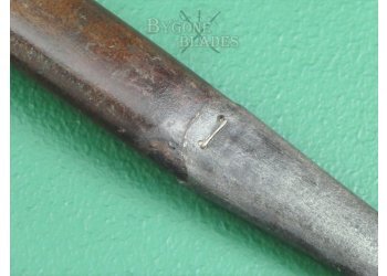 British 1907 Pattern Hooked Quillon Bayonet. 5th (Sandringham) Battalion. Norfolk Regiment.  #15