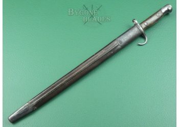British 1907 Pattern Hooked Quillon Bayonet. 5th (Sandringham) Battalion. Norfolk Regiment.  #4
