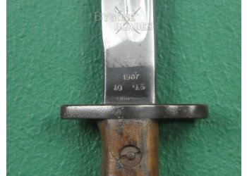 British 1907 Pattern WW1 Bayonet. Sanderson 1915. #2203001 #12