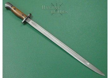 British 1907 Pattern WW1 Bayonet. Sanderson 1918. #2510002 #5