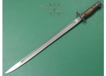 British 1907 Pattern WW1 Bayonet. Sanderson 1918. #2510002 #6