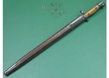British 1907 Pattern WW1 Bayonet. Sanderson June 1918. #2505005 #4