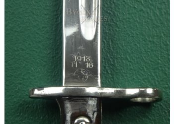 British 1913 Pattern Parade Issue Bayonet. Remington 1916 #9