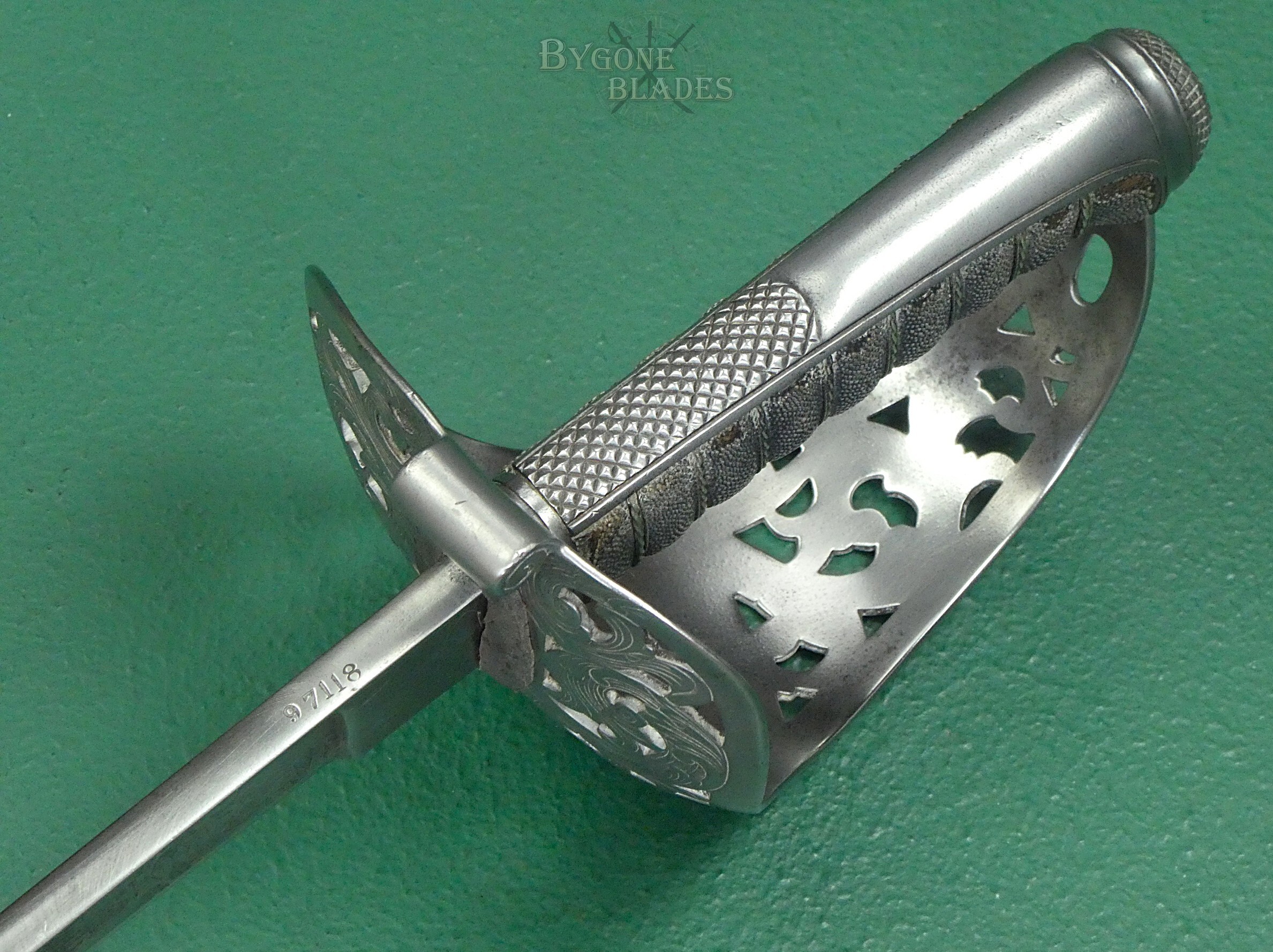 British 6th Dragoon Guards (Carabiniers) Regimental Pattern Sword. Pillin 1888. #2608019 #12