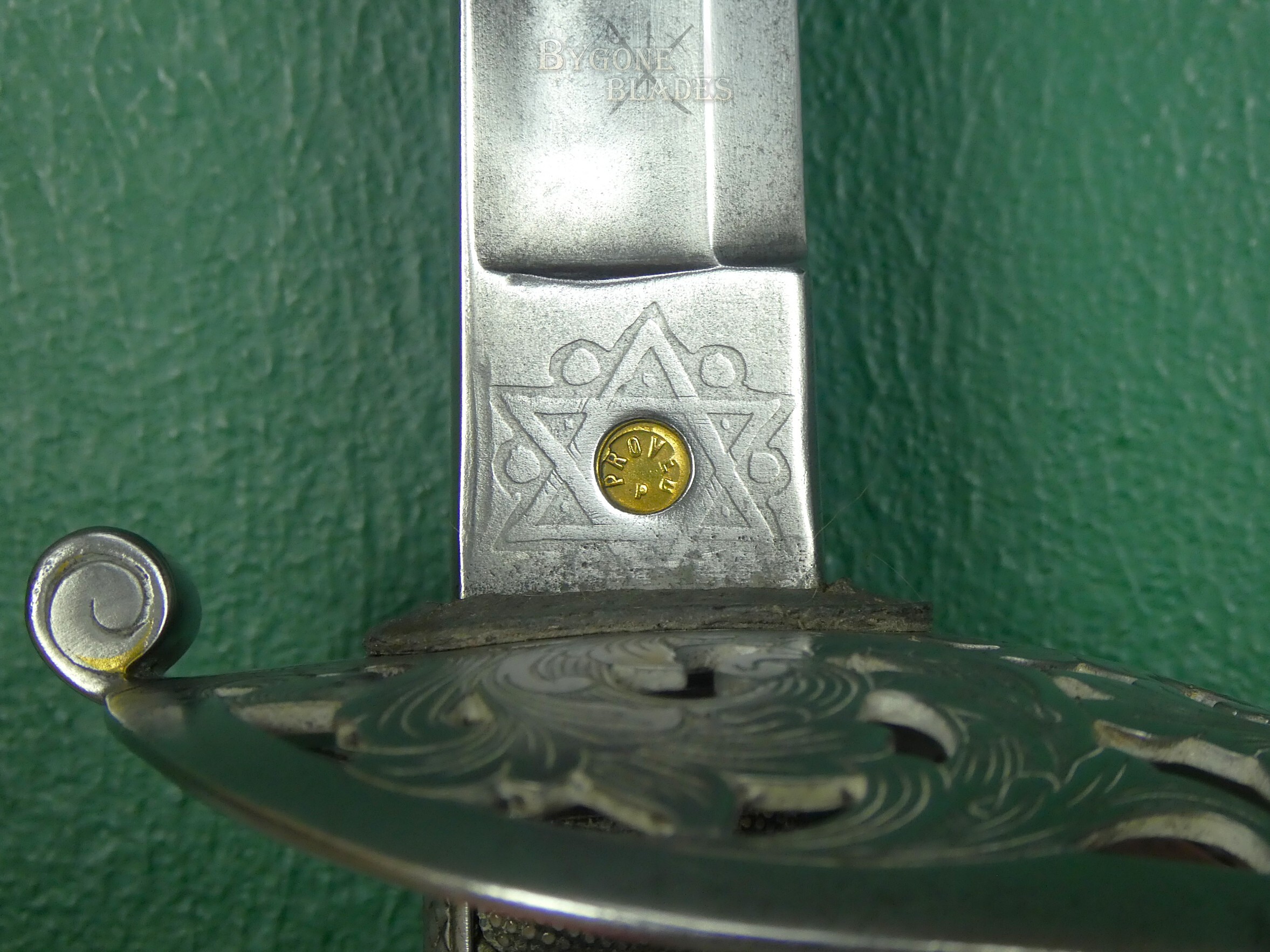 British 6th Dragoon Guards (Carabiniers) Regimental Pattern Sword. Pillin 1888. #2608019 #19