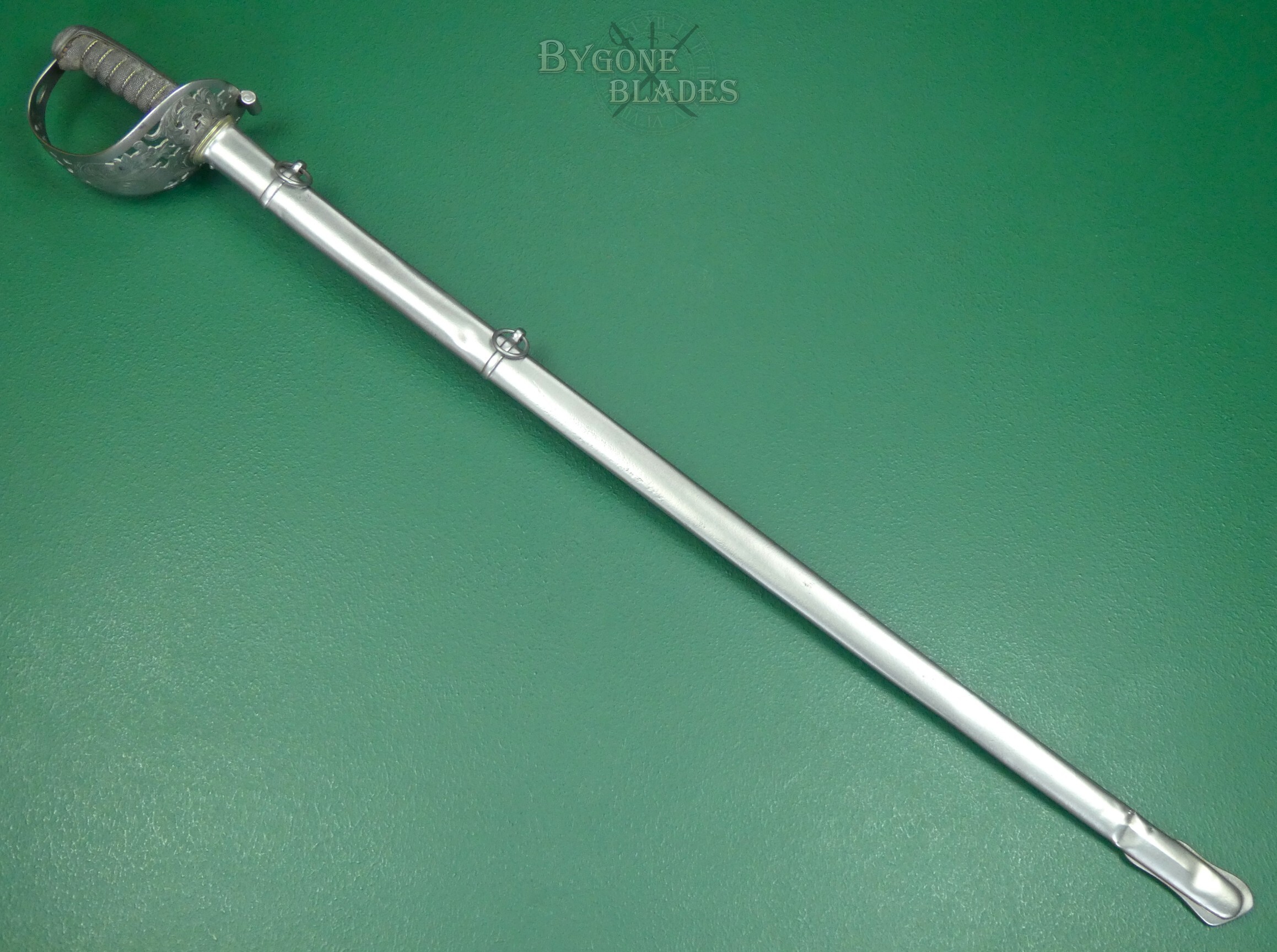 British 6th Dragoon Guards (Carabiniers) Regimental Pattern Sword. Pillin 1888. #2608019 #3
