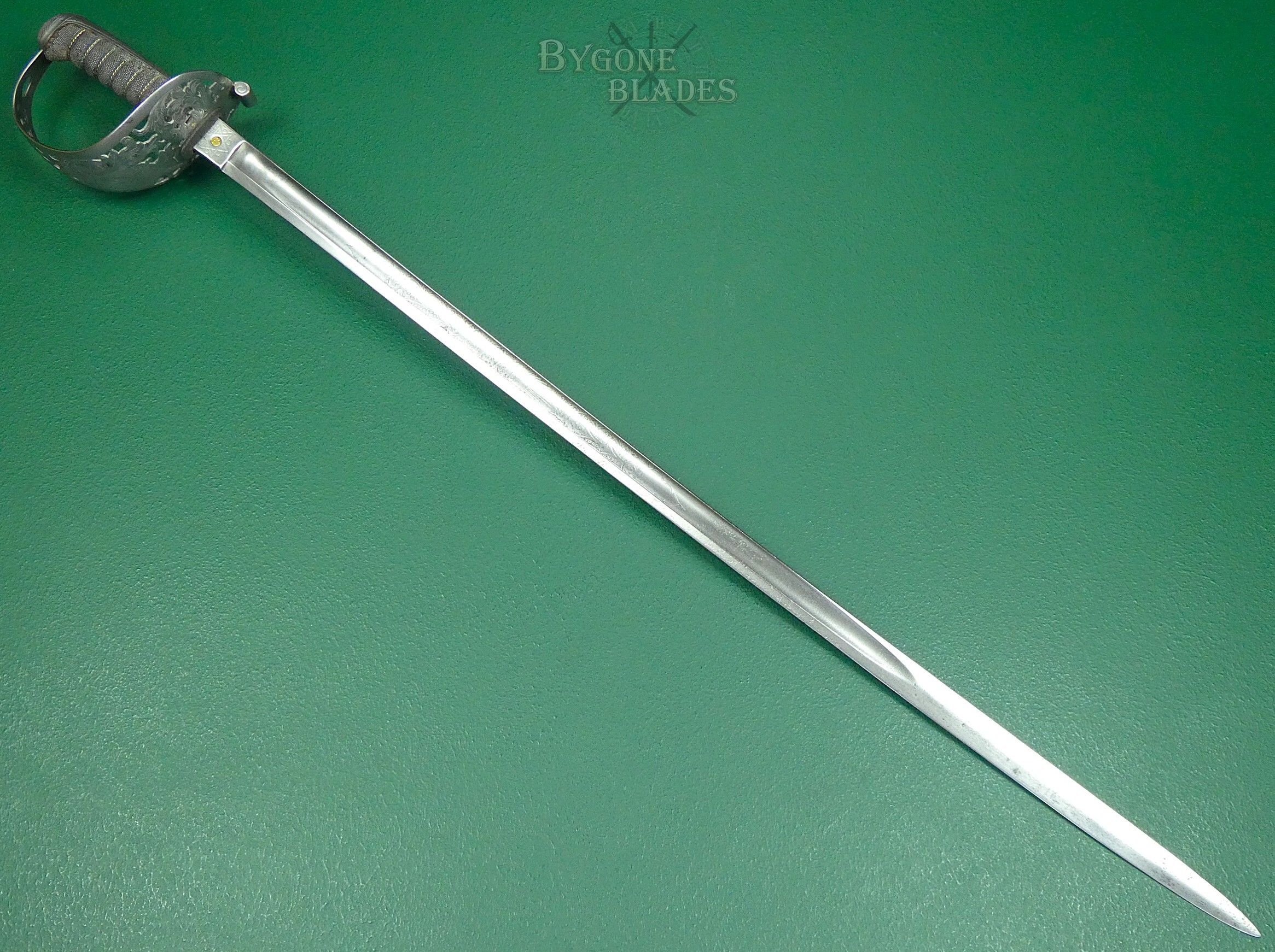 British 6th Dragoon Guards (Carabiniers) Regimental Pattern Sword. Pillin 1888. #2608019 #5