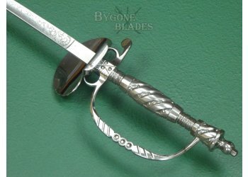 British Diplomatic Corps Cut Steel Small Sword. #2405009 #10