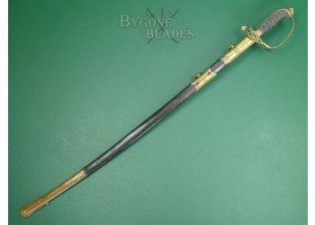British Early 1845 Pattern Infantry Officers Sword. #2404004 #4