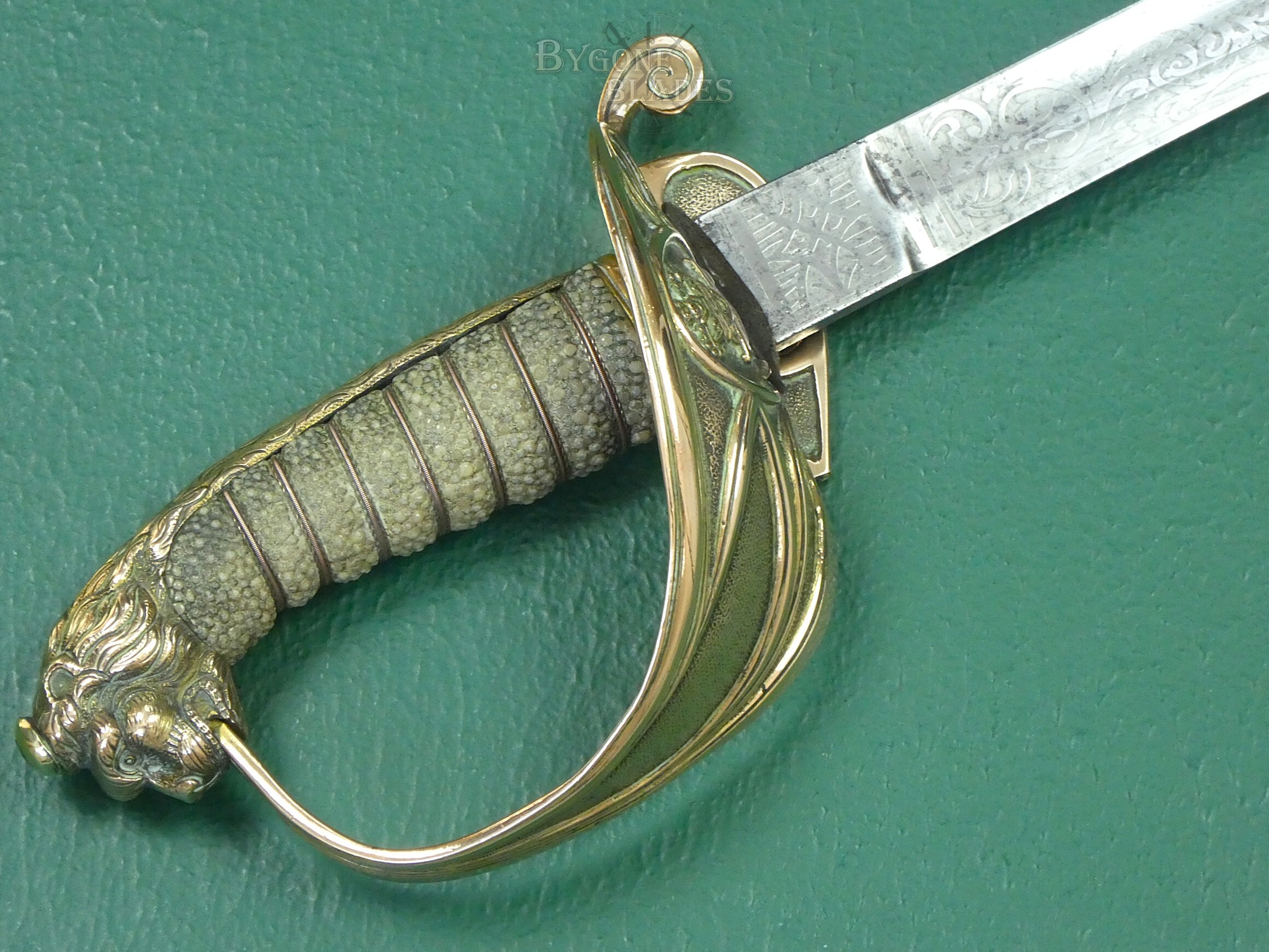 British Early 1846 Pattern Royal Navy Officers Sword. Kenning Circa 1850. #2609003 #9