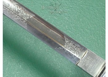 British Edward VII 1821/45 Pattern Royal Artillery Officers Sword. Pillin. #2511014 #16