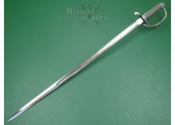 British Edward VII 1821/45 Pattern Royal Artillery Officers Sword. Pillin. #2511014 #6