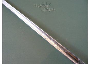 British Edward VII Raj Army Officer&#039;s Sword by E. Thurkle #8