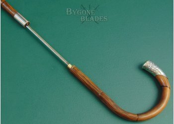 British Edwardian Sword Cane. London 1905 #5