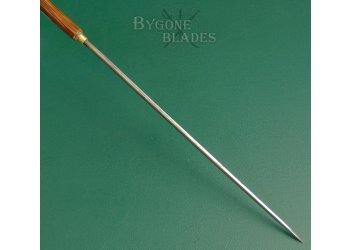 British Edwardian Sword Cane. London 1905 #8
