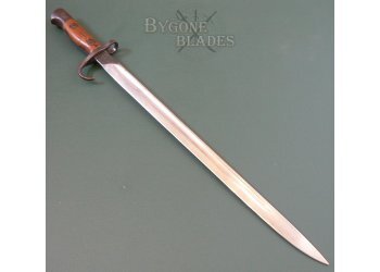 British First Pattern 1907 Hook Quillon Bayonet. Royal Inniskilling Fusiliers. Enfield 1911 #4
