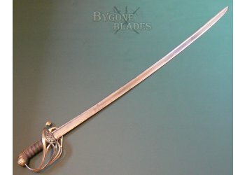 British George IV 1822 Pattern Pipe-Back Infantry Officers Sword #6