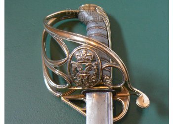 British George IV 1822 Pattern Pipe-Back Infantry Officers Sword #10