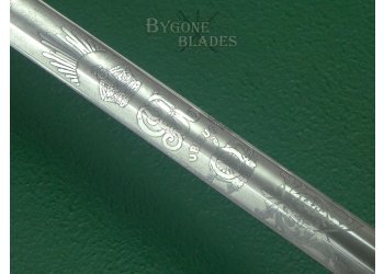 British George V Royal Artillery Officers Sword. Named Officer. #2606006 #12