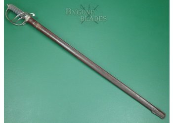 British George V Royal Artillery Officers Sword. Named Officer. #2606006 #3