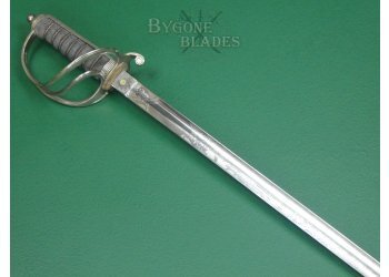 British George V Royal Artillery Officers Sword. Named Officer. #2606006 #7