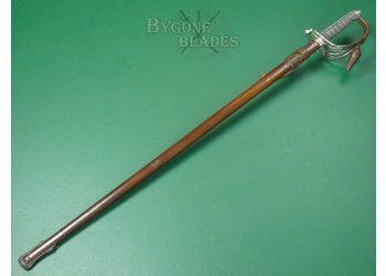 British Grenadier Guards Dress Sword. Battle Honours. Owners Initials. #2509010 #4