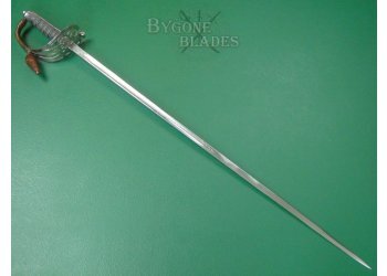 British Grenadier Guards Dress Sword. Battle Honours. Owners Initials. #2509010 #5