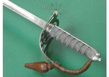 British Grenadier Guards Dress Sword. Battle Honours. Owners Initials. #2509010 #10