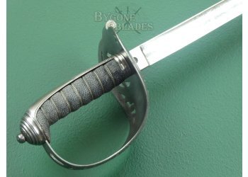 British Hampshire Carabiniers Regimental Pattern Sword. Prestigious Family Heirloom Blade. #2302005 #11