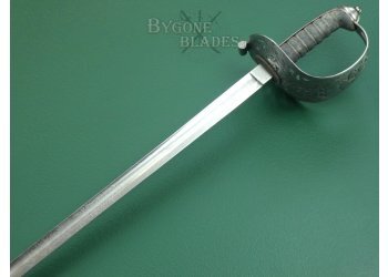 British Hampshire Carabiniers Regimental Pattern Sword. Prestigious Family Heirloom Blade. #2302005 #8