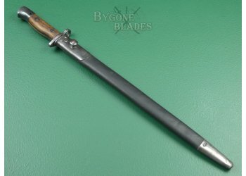 British Lanchester Sub Machine Gun Bayonet WW2. Wilkinson 1943. #2202009 #3