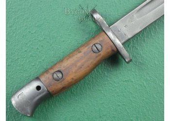 British Lanchester Sub Machine Gun Bayonet WW2. Wilkinson 1943. #2202009 #9