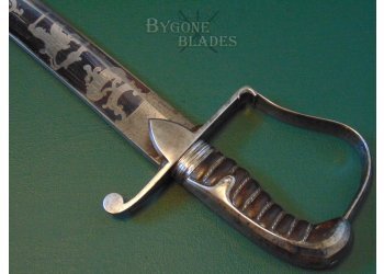 British Napoleonic Wars 1796 Pattern Light Cavalry Officer&#039;s Sabre. Gill&#039;s Warranted #8