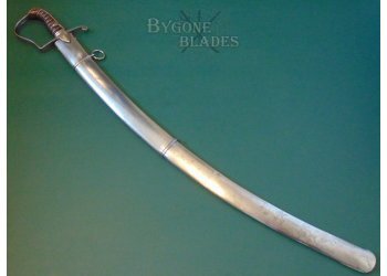 British Napoleonic Wars 1796 Pattern Light Cavalry Officer&#039;s Sabre. Gill&#039;s Warranted #3