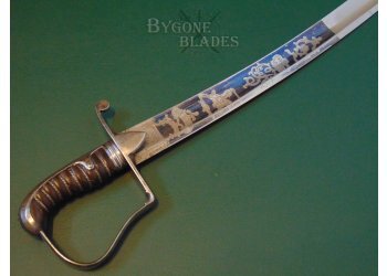 British Napoleonic Wars 1796 Pattern Light Cavalry Officer&#039;s Sabre. Gill&#039;s Warranted #6