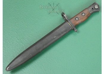 British No. 5 Jungle Carbine Bayonet.  Poole 1946. #2508002 #4