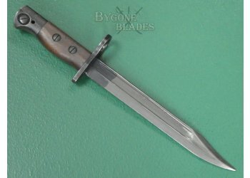 British No. 5 Jungle Carbine Bayonet.  Poole 1946. #2508002 #5