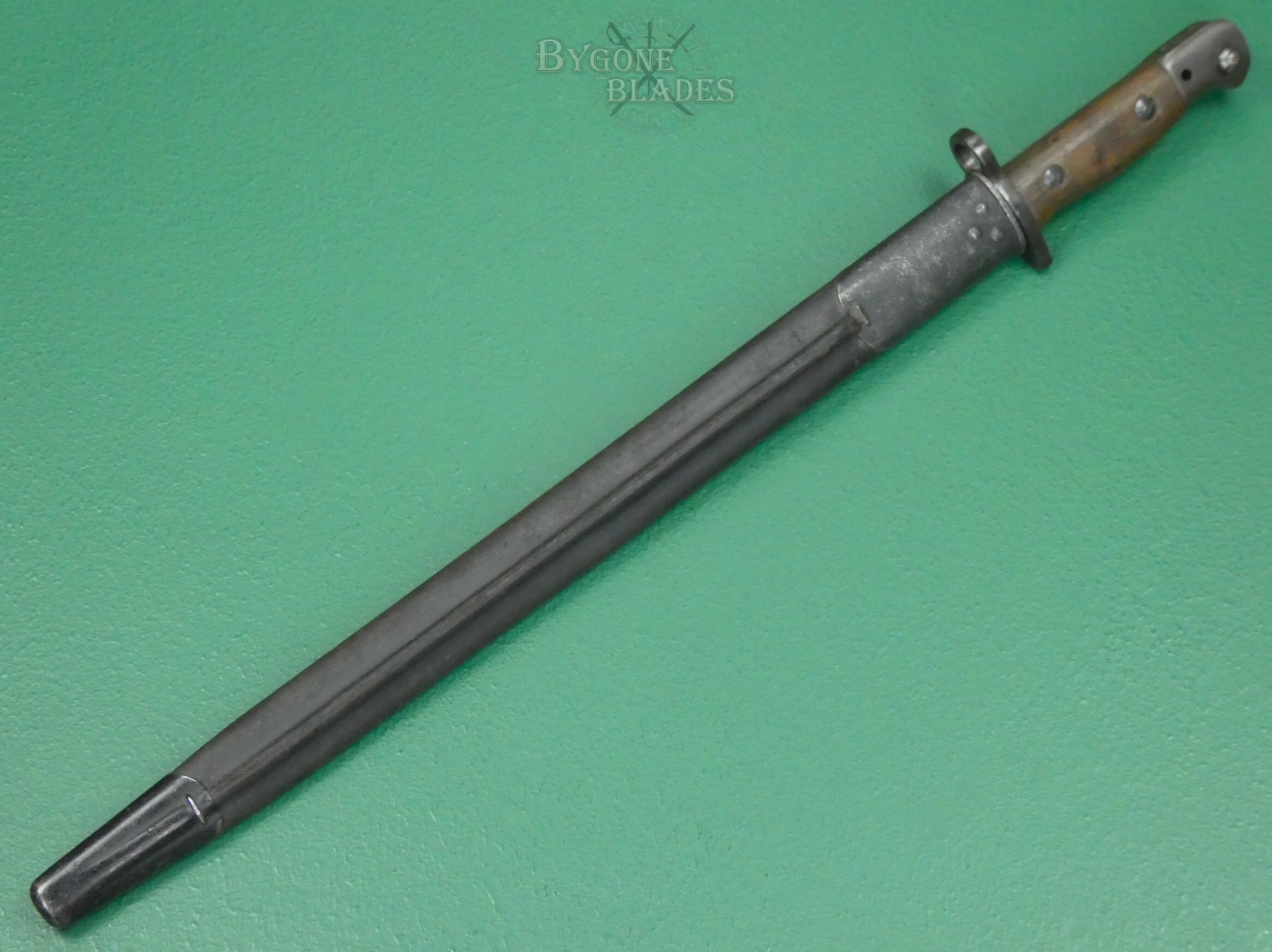 British No1. Mk 1 WW2 Admiralty Contract Lanchester Submachine Gun Bayonet. WSC 1943. #2608013 #4