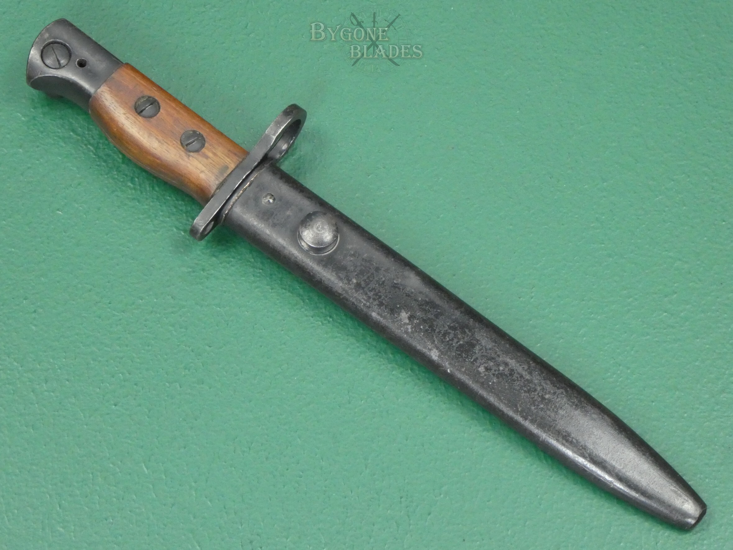British No.5 Jungle Carbine Bayonet. WW2 Production. WSC S294. #2607008 #3