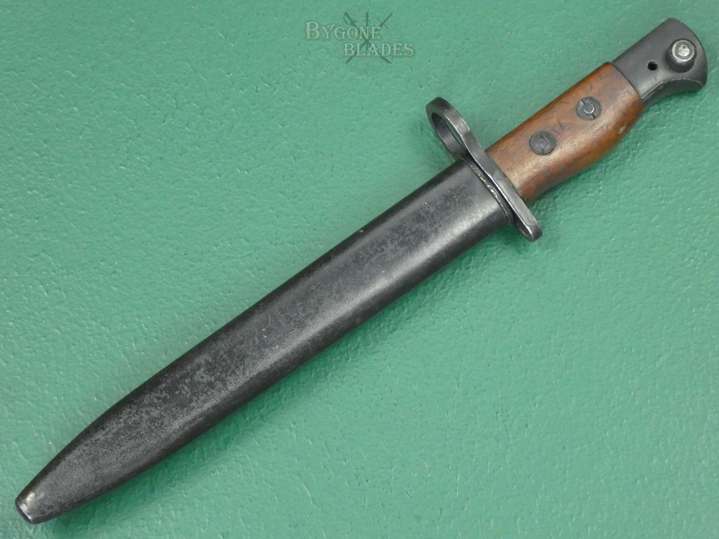 British No.5 Jungle Carbine Bayonet. WW2 Production. WSC S294. #2607008 #4