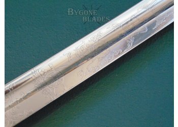 British Parade Condition Victorian 1857 Pattern Royal Engineers Sword. Robert Mole #11
