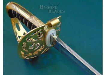 British Parade Condition Victorian 1857 Pattern Royal Engineers Sword. Robert Mole #10
