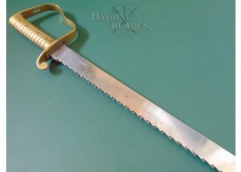 British Pattern 1856 Pioneers Saw Back Sword. Oxford and Buckinghamshire Light Infantry #7