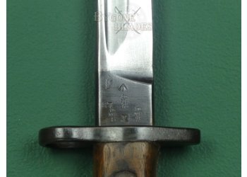 British Rare MOLE 1907 Pattern Bayonet. Rare Scabbard Maker. #2309005 #11
