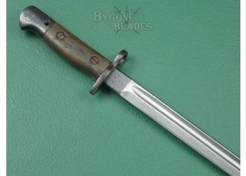 British Rare Vickers Made 1907 WW1 Bayonet. #2206007 #7