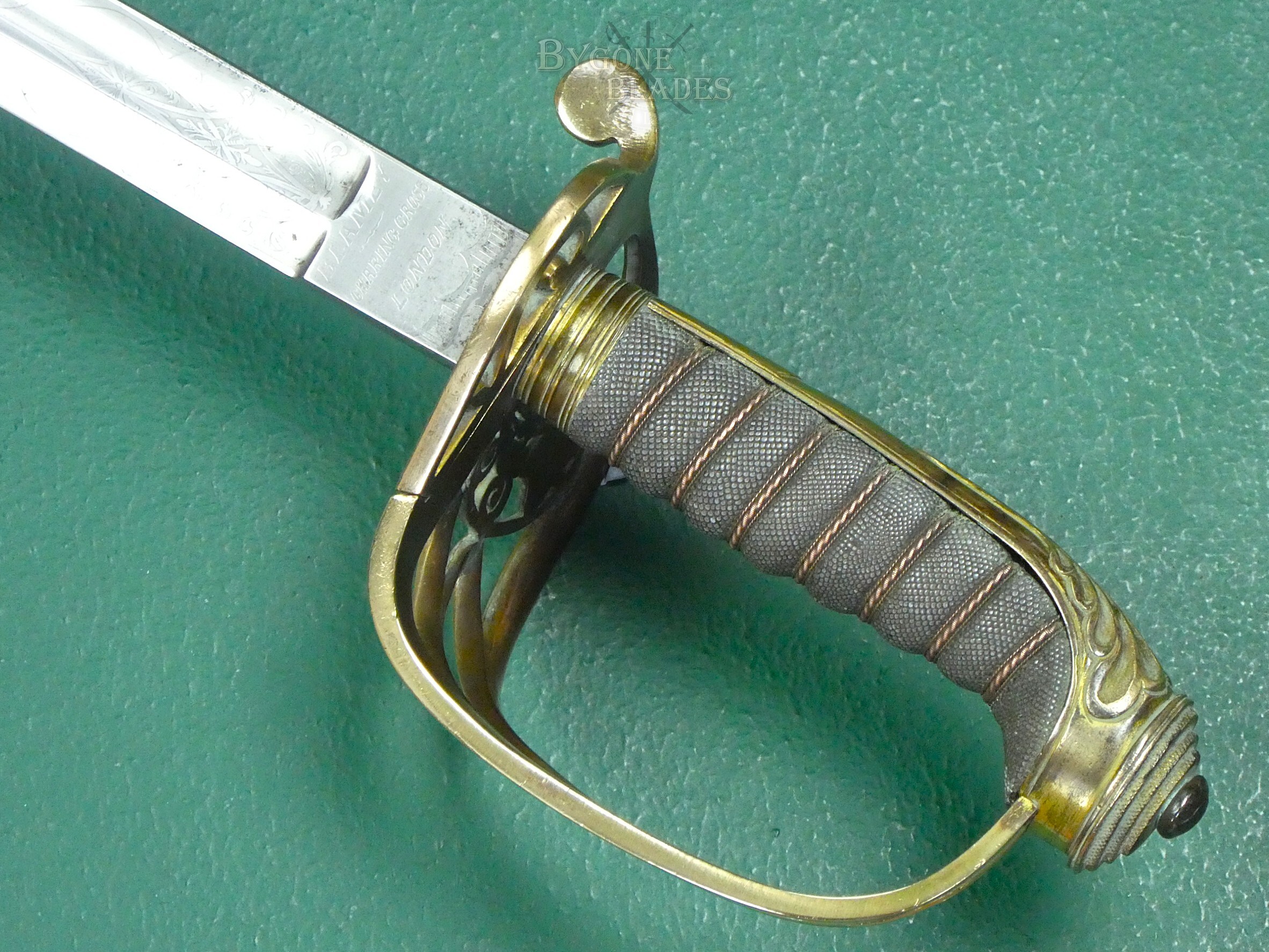 British Royal Elthorne Light Infantry 1845 Pattern Sword. #2608003 #14