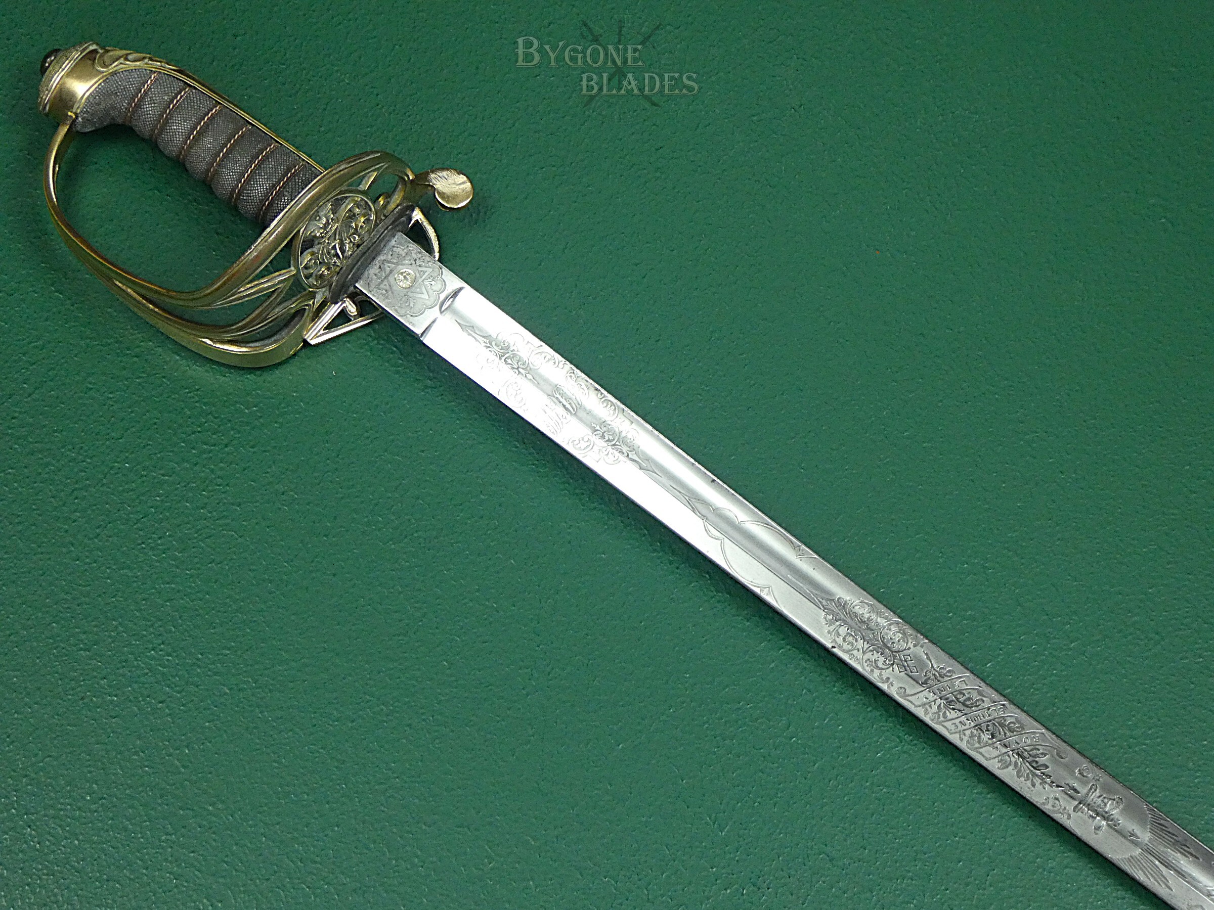 British Royal Elthorne Light Infantry 1845 Pattern Sword. #2608003 #7