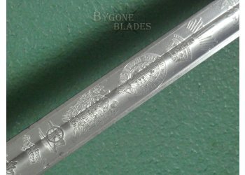 British Royal Garrison Artillery Sword. Baron Collingwood Seymour Underhill 1915. #2509006 #15