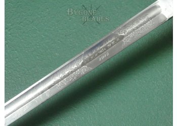British Royal Garrison Artillery Sword. Baron Collingwood Seymour Underhill 1915. #2509006 #17